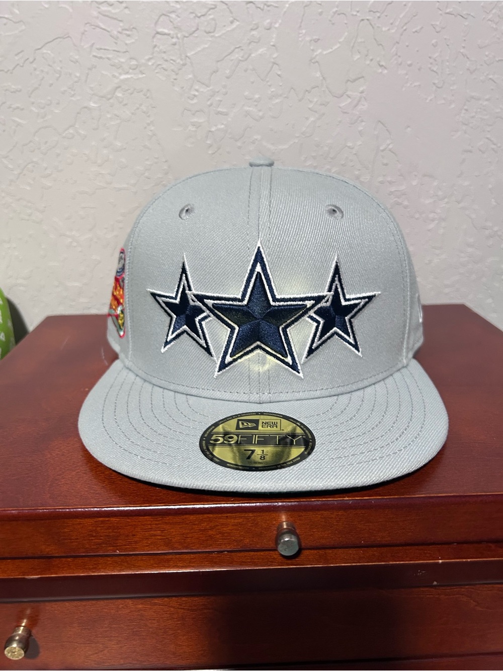 John Geiger Misplaced Series New Era 59FIFTY Dallas Cowboys Fitted Hat, size 7 1
